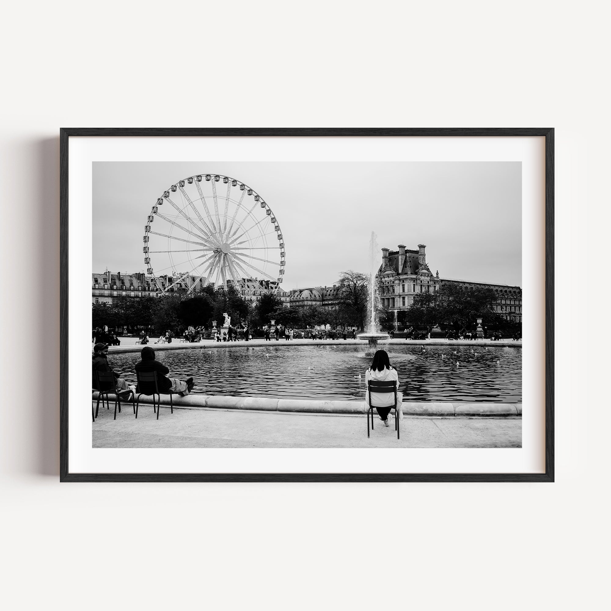 Silence à Tuileries | Study No. 1